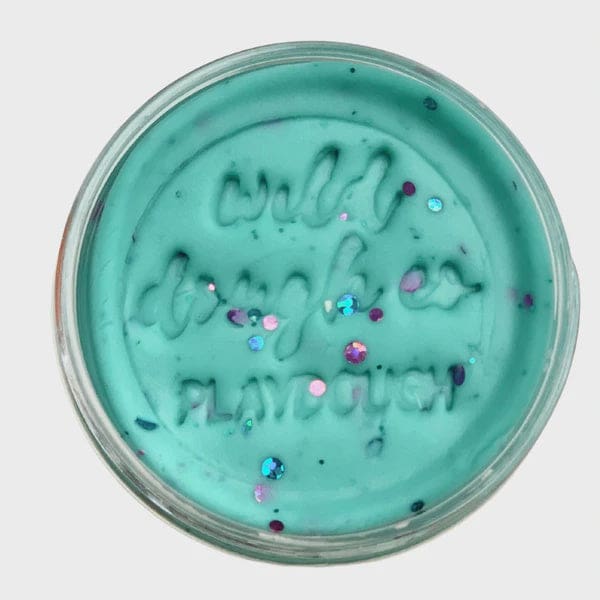 Mermaid Mint Glitter Playdough - Arts & Craft