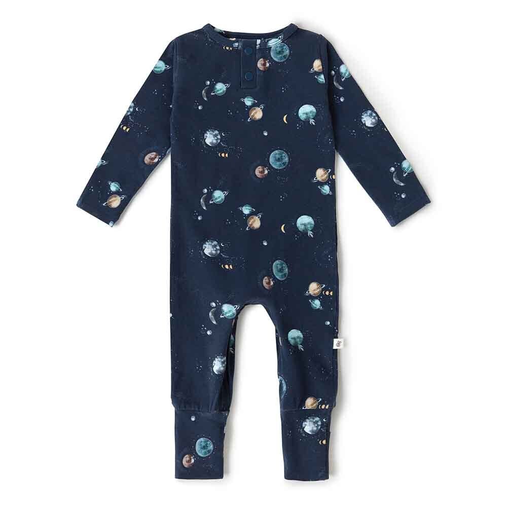 Milky Way Organic Growsuit - Boys Baby Clothing