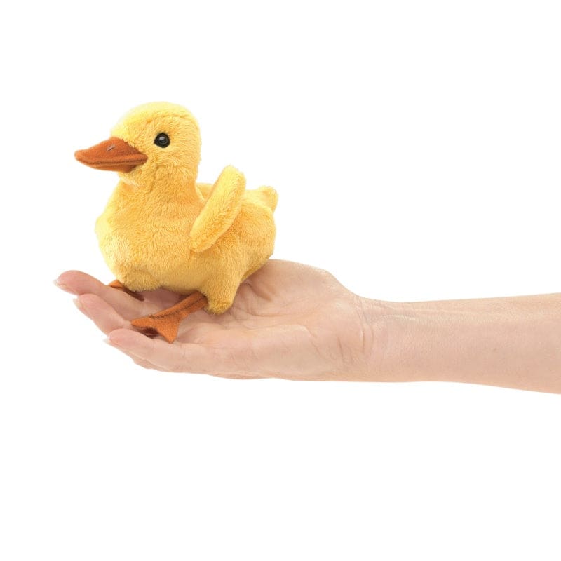 Mini Duckling Finger Puppet - Play>Soft Toys