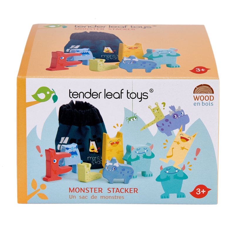 Monster Stackers With Bag - Toys