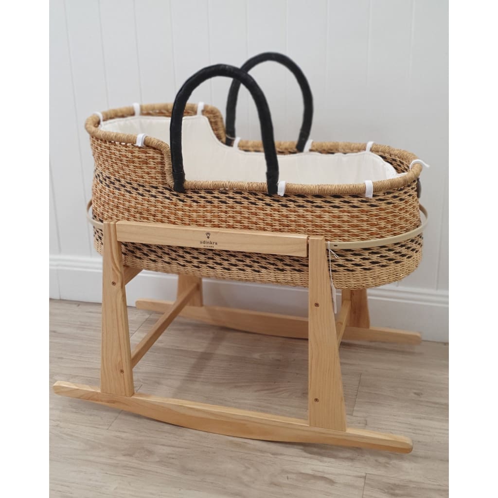 Moses Basket &amp; Rocking Stand Bundle - Tani - Moses Baskets