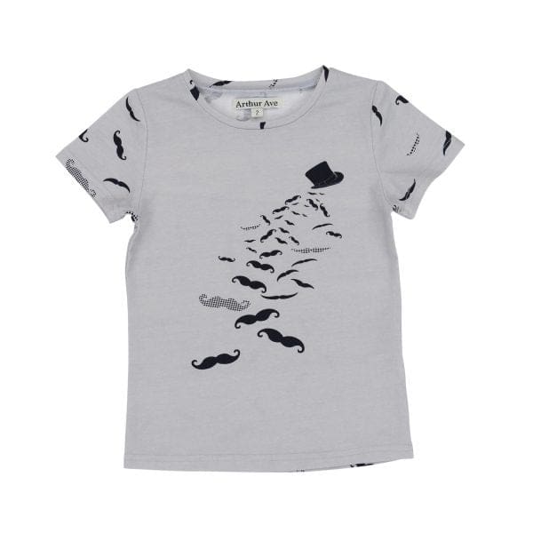 Moustache T-Shirt - Boys Baby Clothing