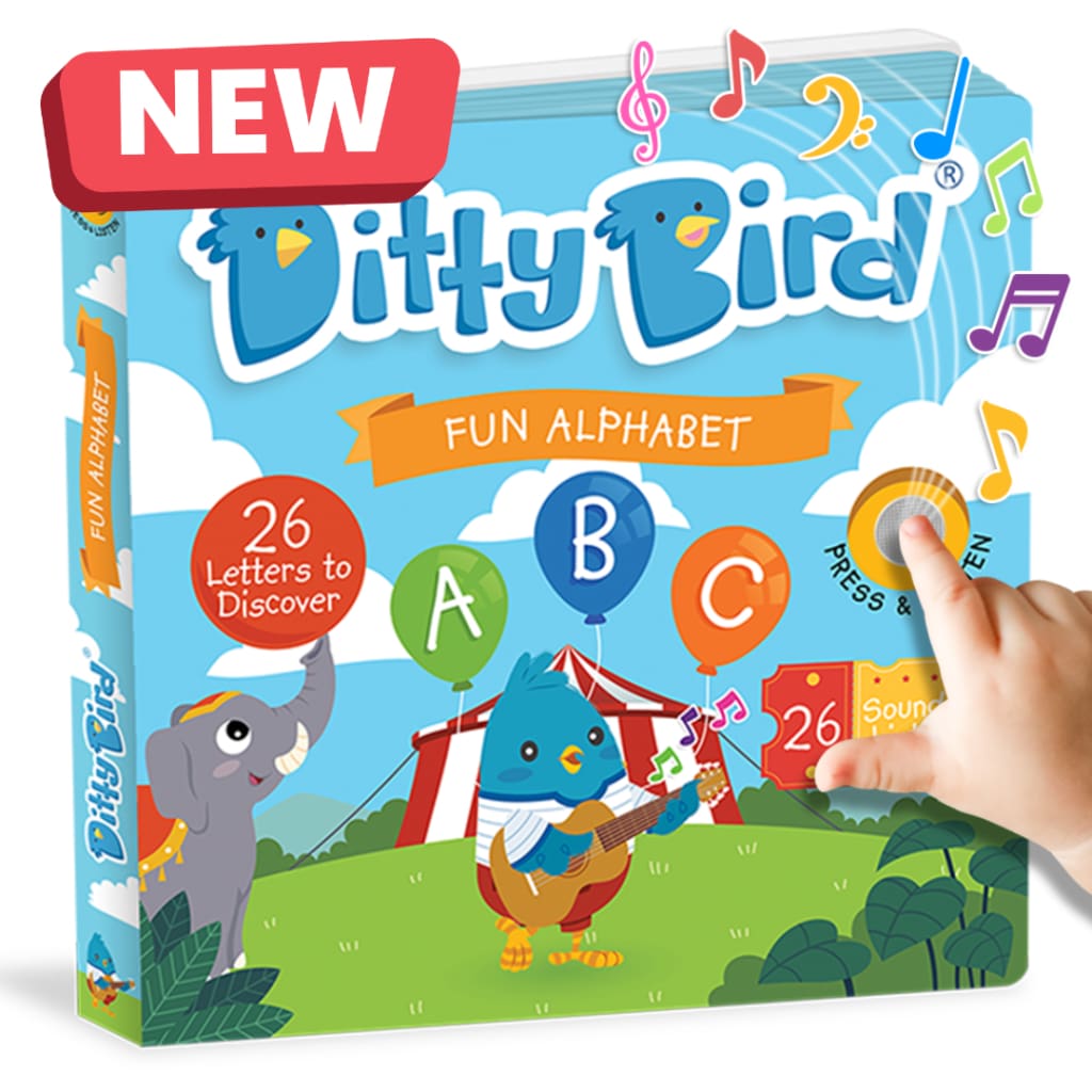 New | Fun Alphabet | ABC Song | Ditty Bird Baby Sound Book - All Books