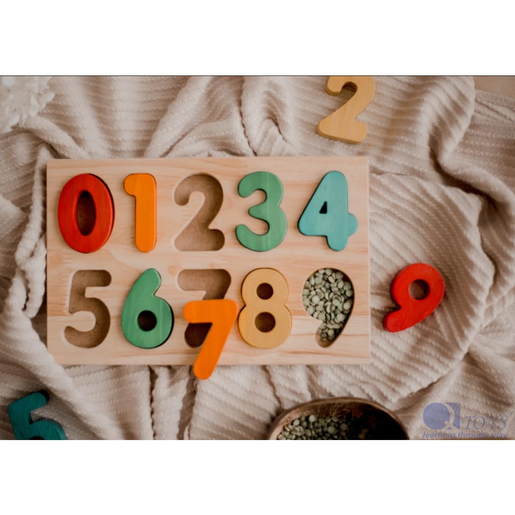 Number Puzzle - Wooden Toys