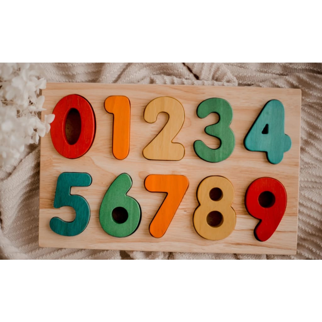 Number Puzzle - Wooden Toys