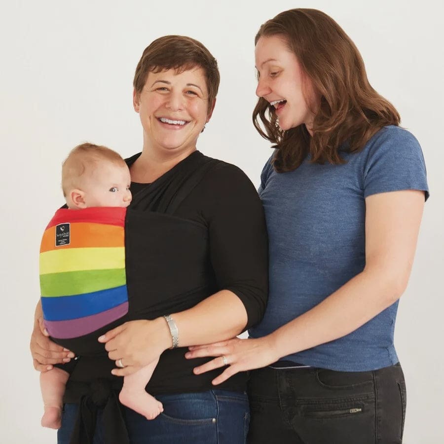 Organic Wrap Carrier - Limited Edition Rainbow - Baby Carriers