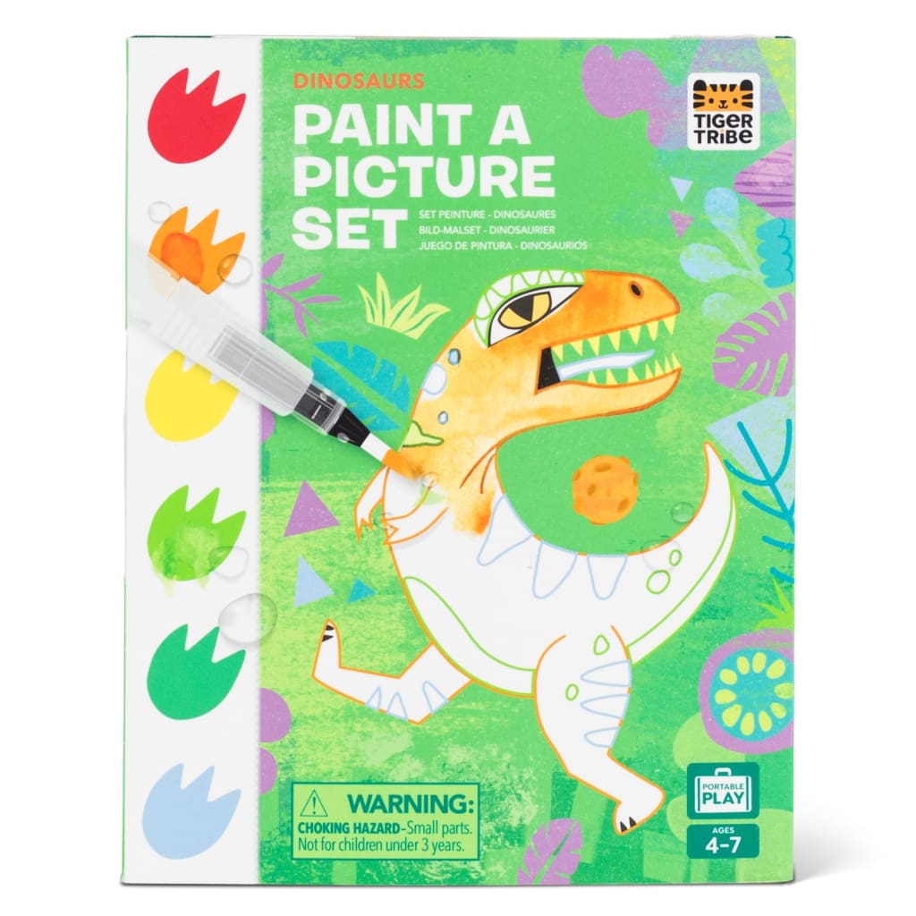 Paint-a-Picture Set - Dinosaurs - Arts & Crafts