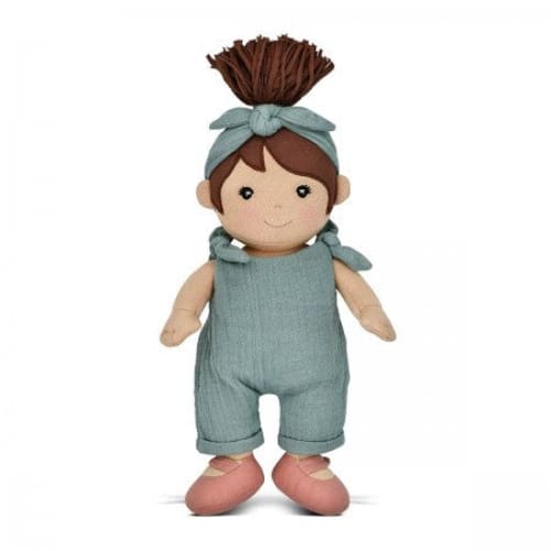 Paloma in Teal Organic Doll - Soft Toys