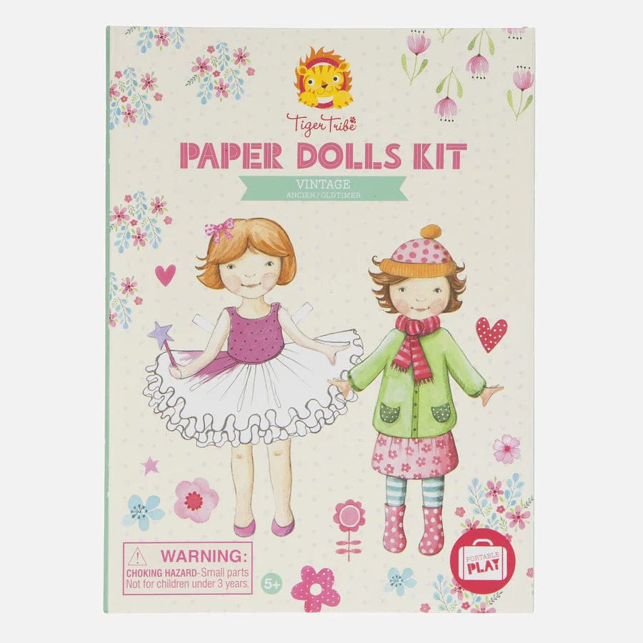 Paper Dolls Kit - Vintage - Arts &amp; Craft