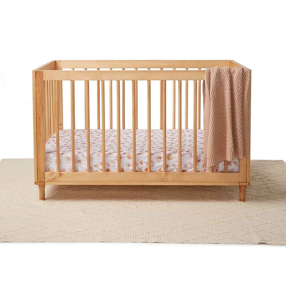 Paradise - Fitted Cot Sheet - Bassinet &amp; Cot Sheets