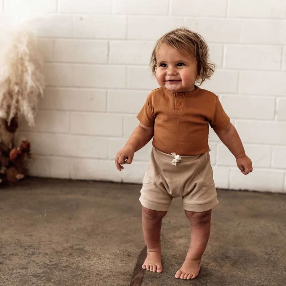 Pebble Organic Shorts - Baby Boy Clothing