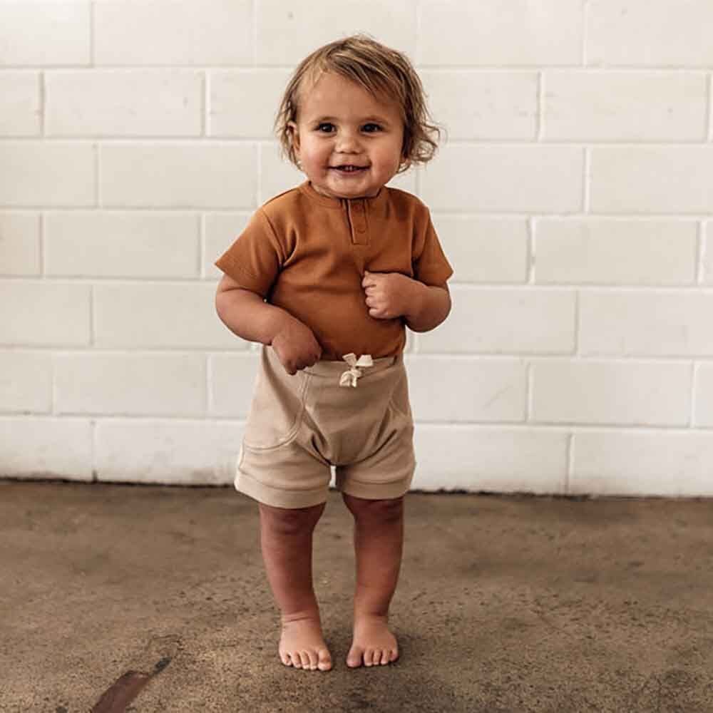 Pebble Organic Shorts - Baby Boy Clothing