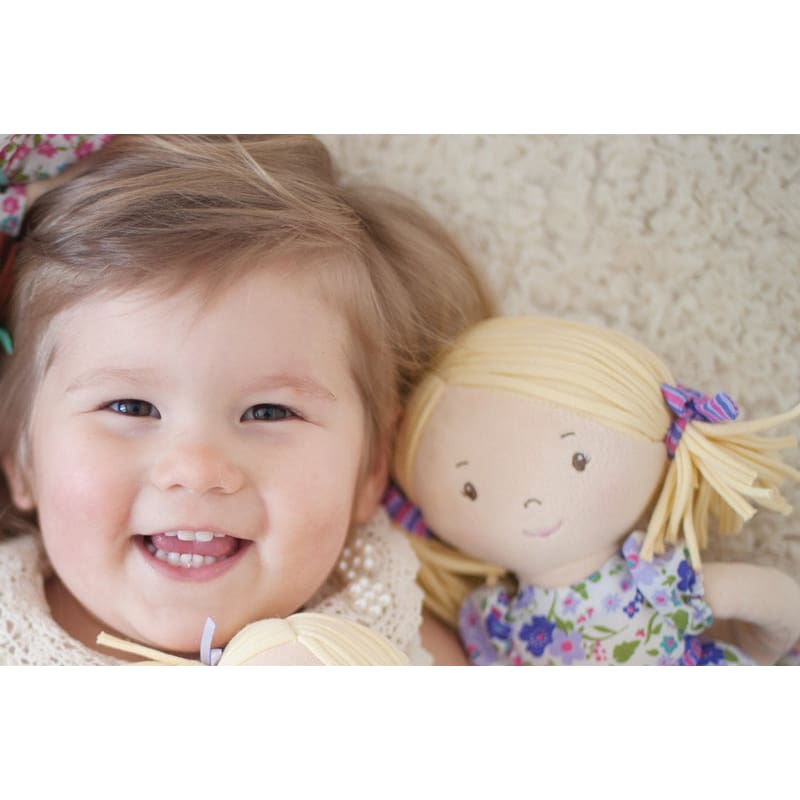 Peggy Dames Doll with Blonde Hair - Soft Toys