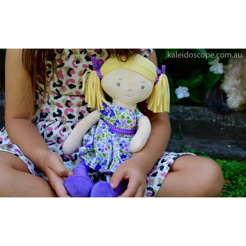 Peggy Dames Doll with Blonde Hair - Soft Toys