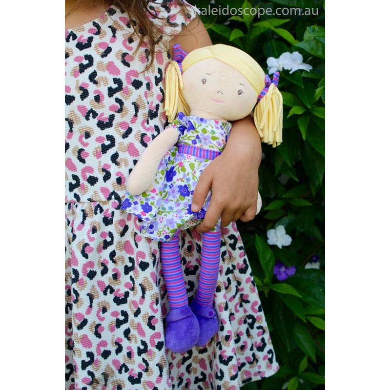 Peggy Dames Doll with Blonde Hair - Soft Toys