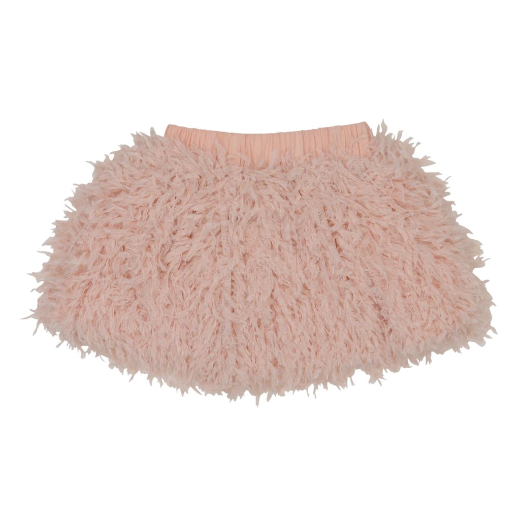 Pink Feather Skirt - Girls Clothing