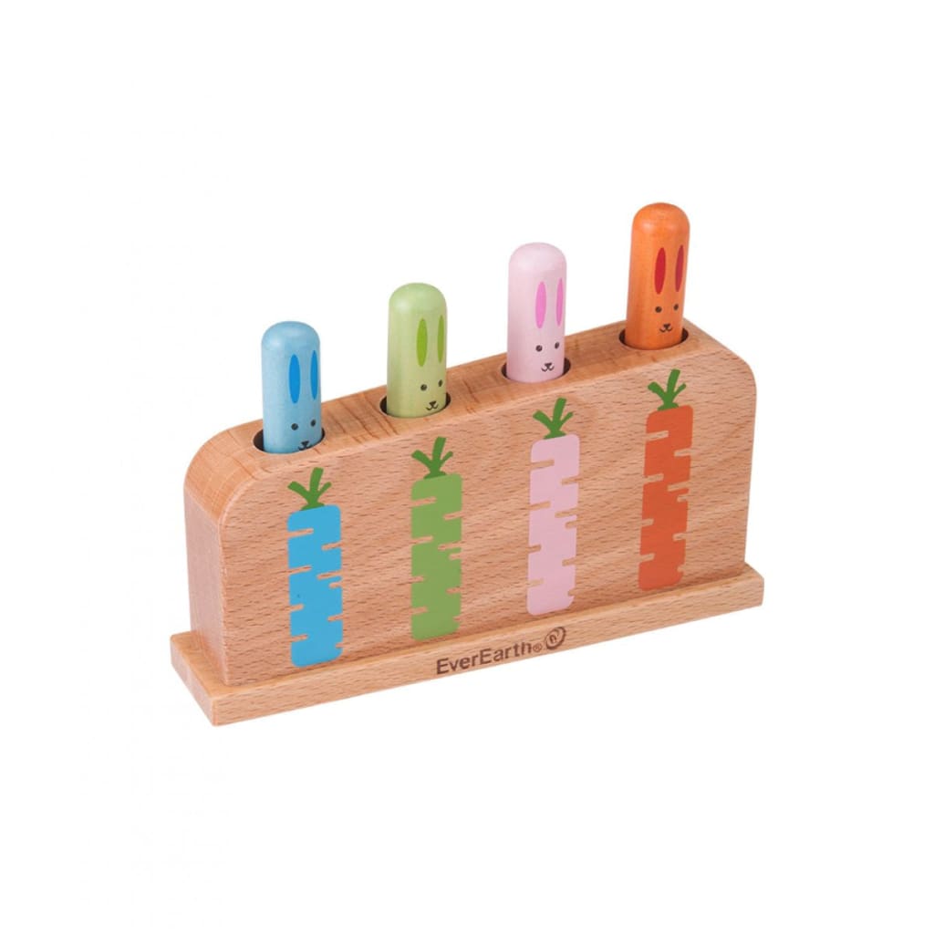 Pop Up Bunny Toy - Wooden Toys