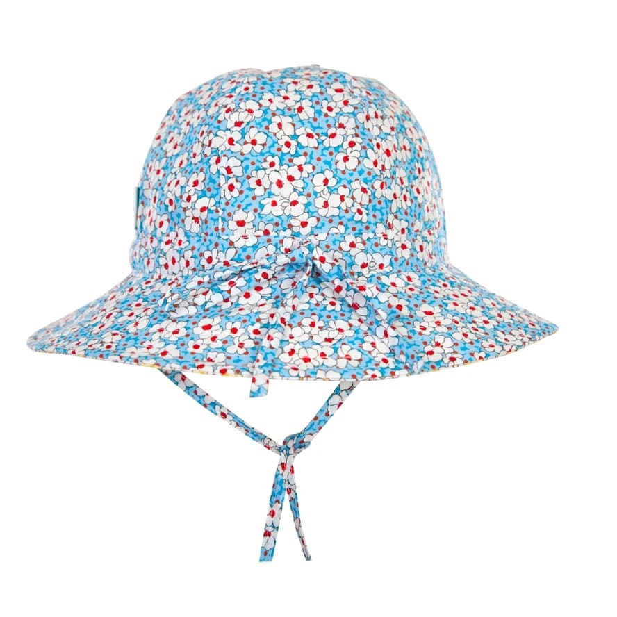 Poppie Wide Brim Reversible Sunhat - Hats