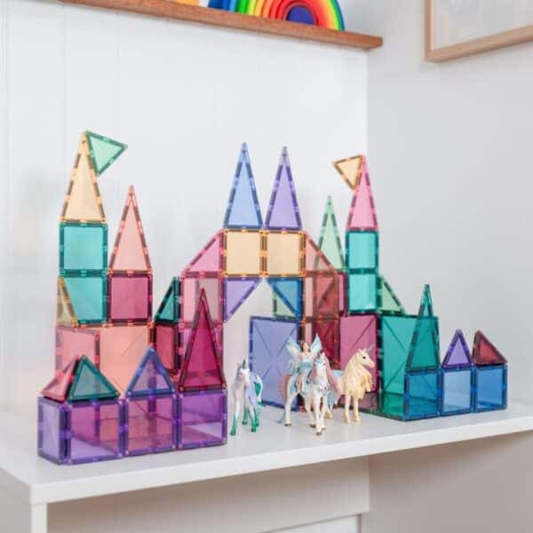 PREORDER - Pastel Starter Pack 64pc - Magnetic Toys