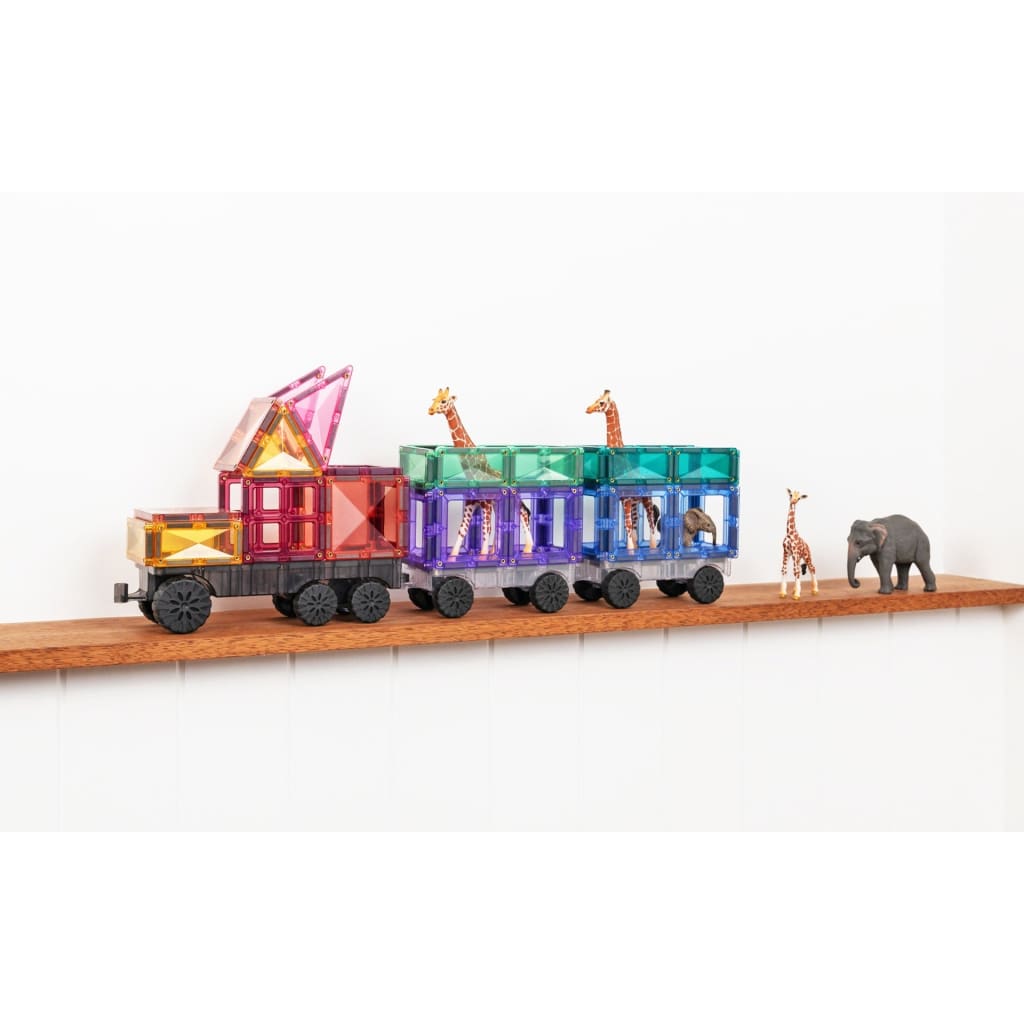 PREORDER - Pastel Transport Pack 50pc - Magnetic Toys