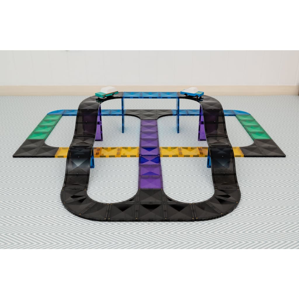 PREORDER - Ramps &amp; Intersections Pack 16pc - Magnetic Toys