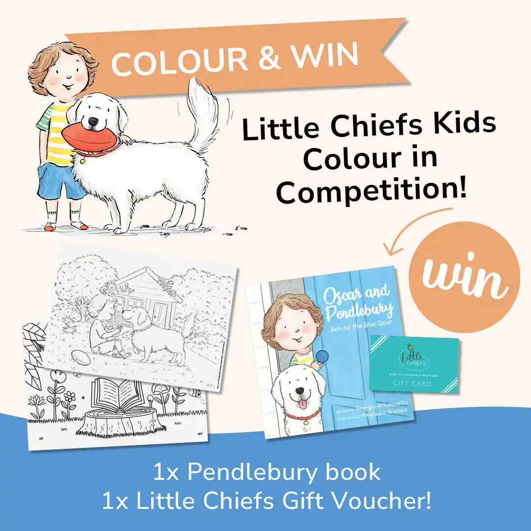 Promotional image for a children’s coloring competition.