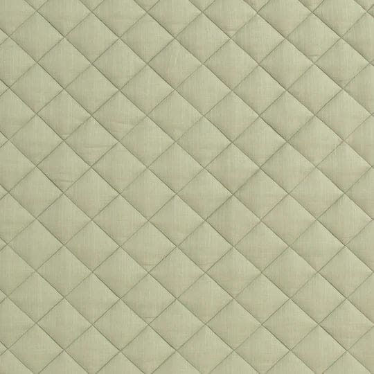 Quilted Reversible Linen Playmat - Sage - Play Mats