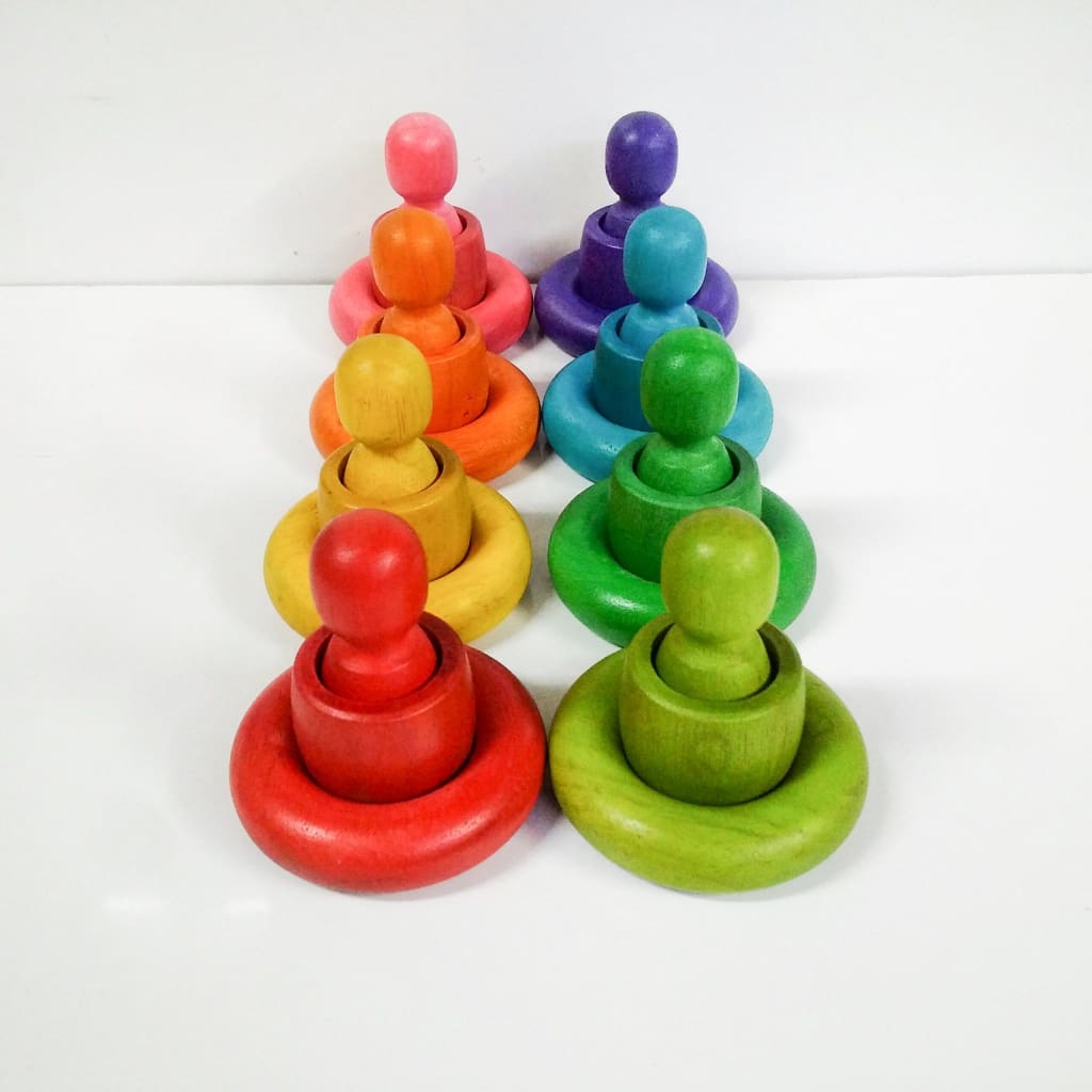 Rainbow People Cup and Rings - General