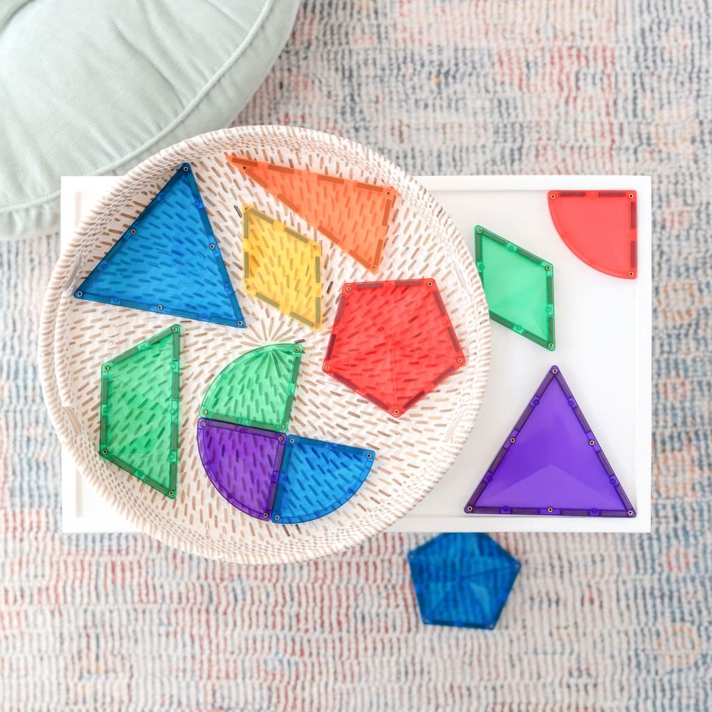 Rainbow Shape Expansion Pack 36 Piece - Magnetic Toys