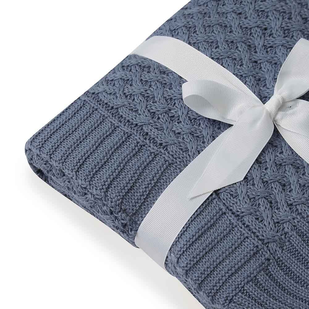 River - Diamond Knit Baby Blanket - Sleep&gt;Blankets