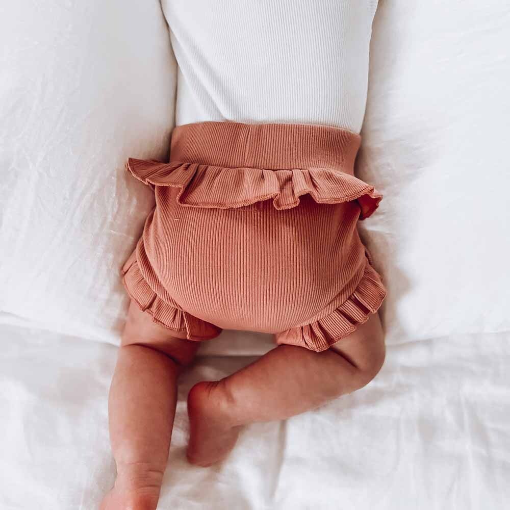 Rose Organic Bloomers - Baby Girl Clothing