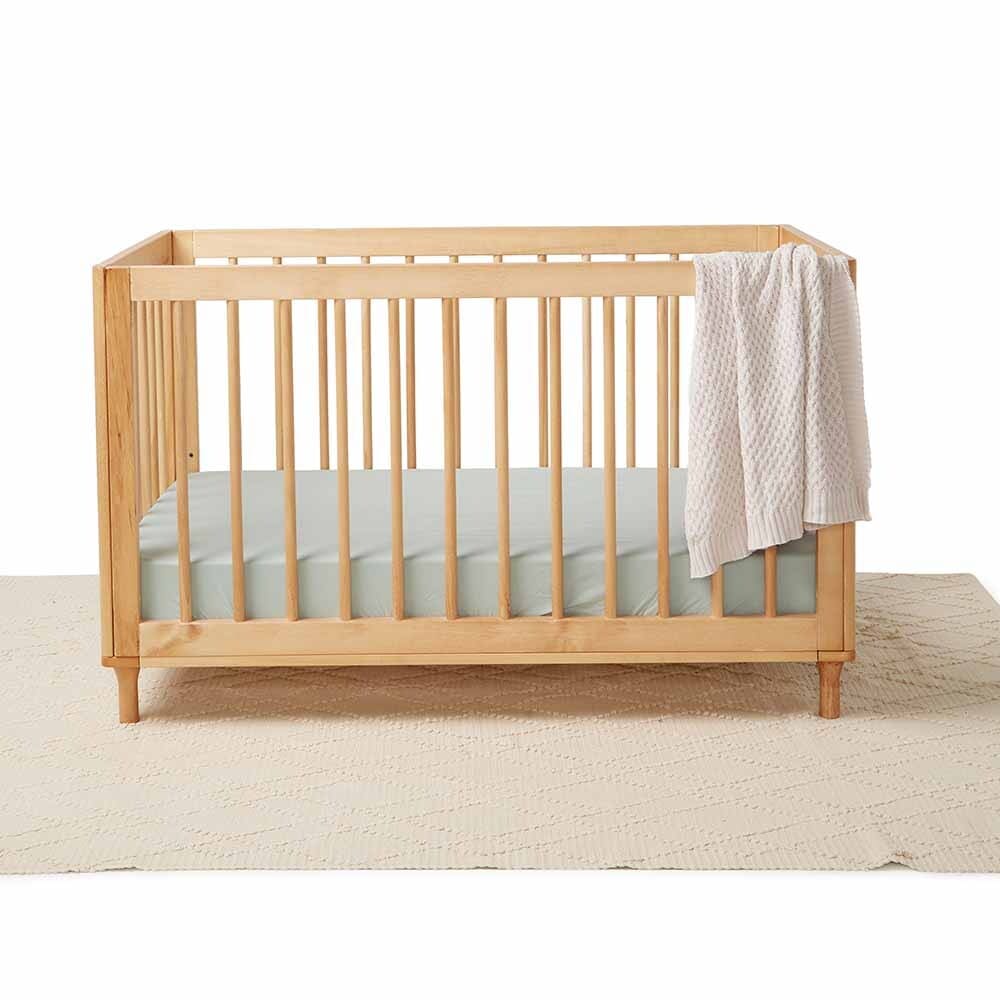 Sage - Fitted Cot Sheet - General