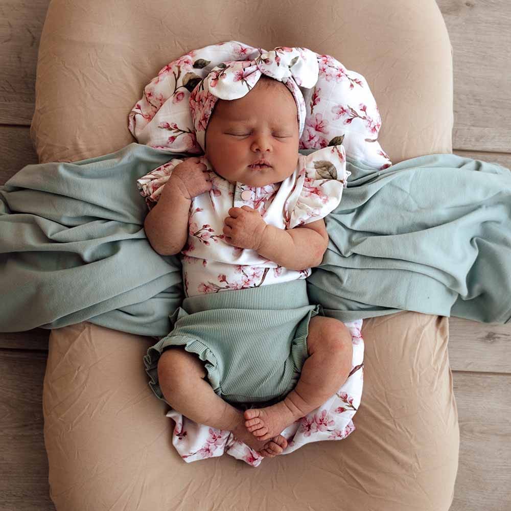 Sage Organic Bloomers - Baby Girl Clothing