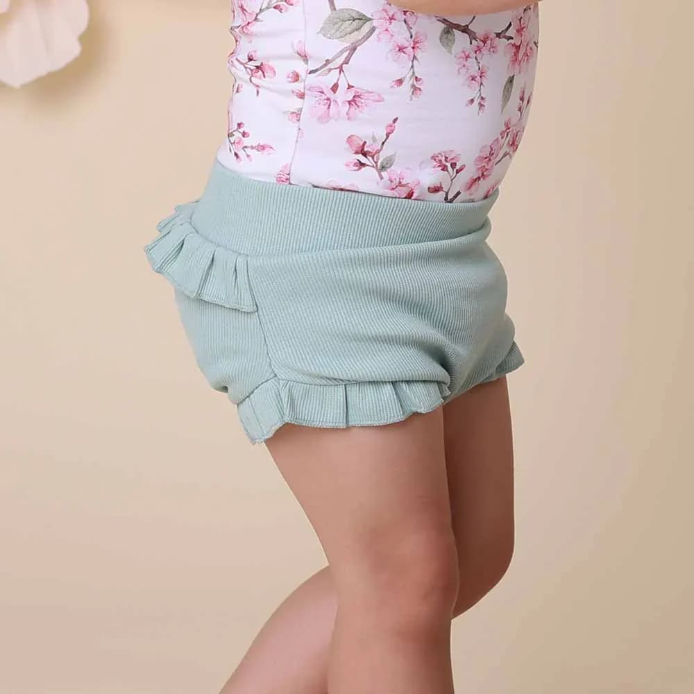 Sage Organic Bloomers - Baby Girl Clothing