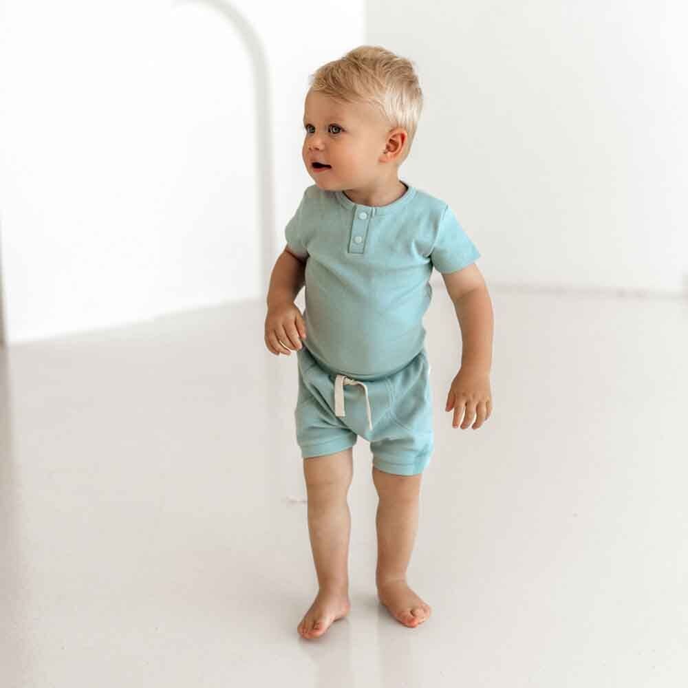 Sage Organic Shorts - Boys Baby Clothing