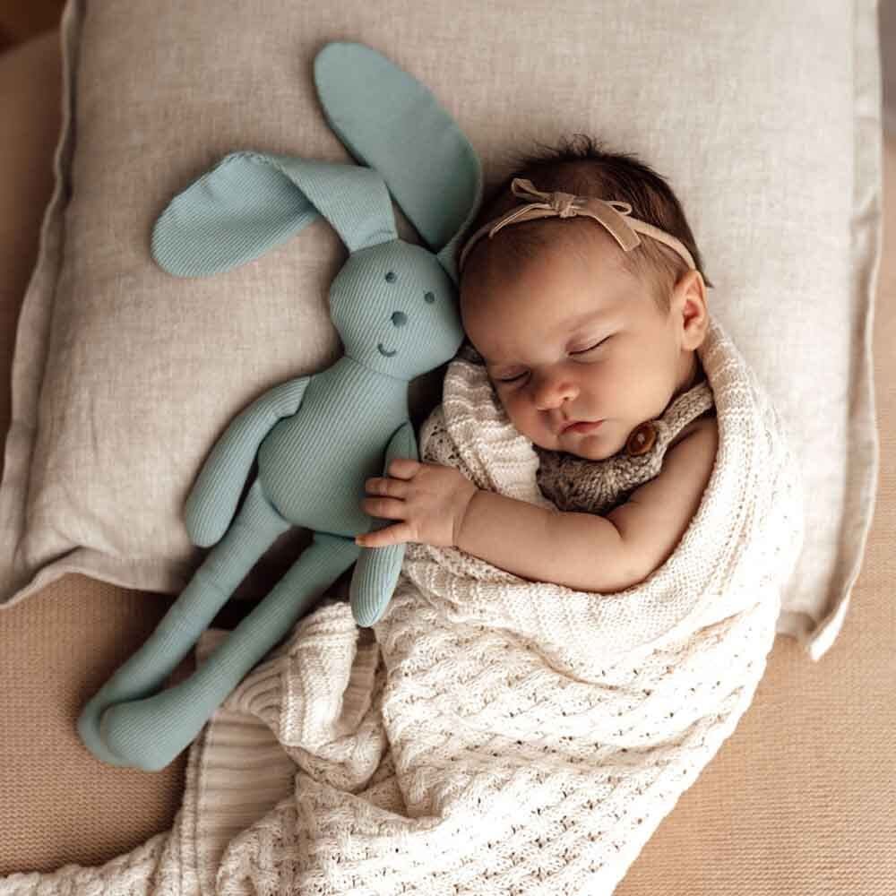 Organic Snuggle Bunny - Sage - Comforters