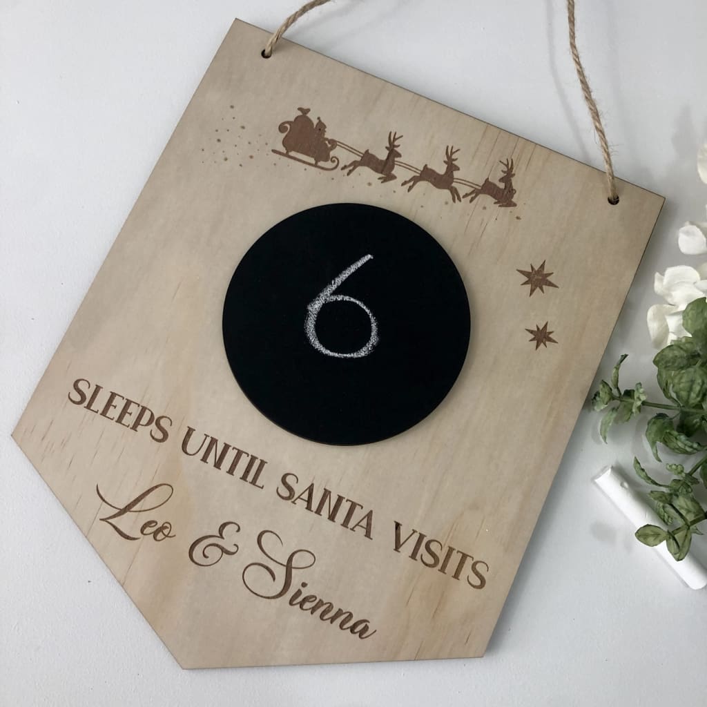 Santa Countdown - Decor