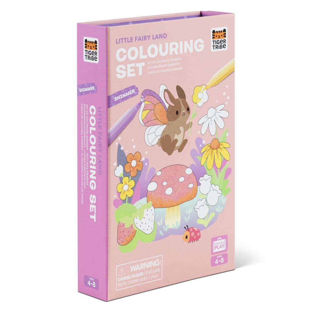 Shimmer Colouring Set - Little Fairy Land - Arts &amp; Crafts