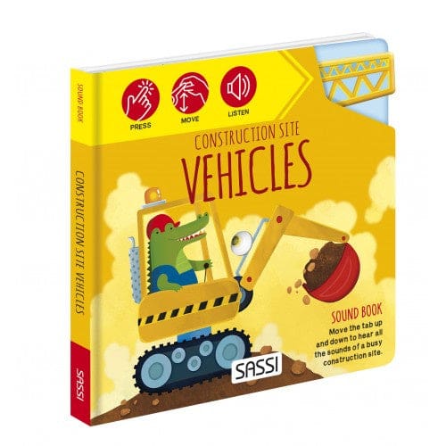Sound Book - Construction Site Vehicles - All Books
