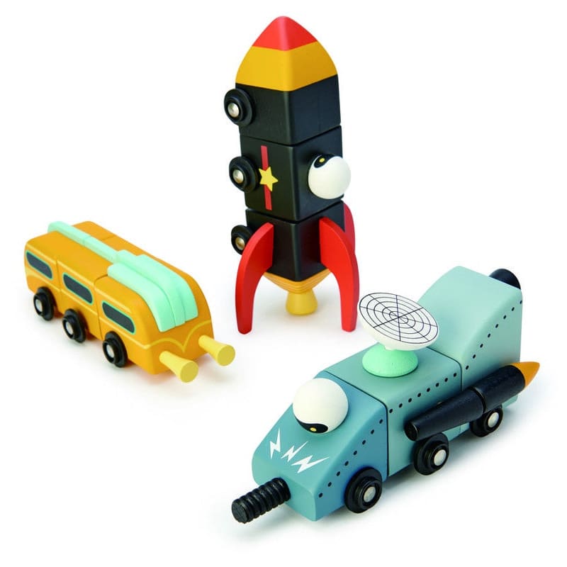 Space Racer vehicles - Toys