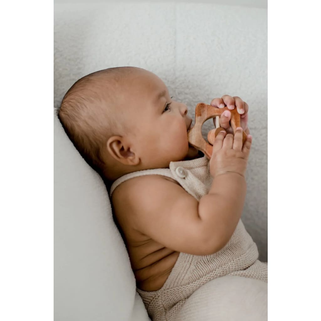 Star Rattle and Baby Mirror Set - Baby Rattles