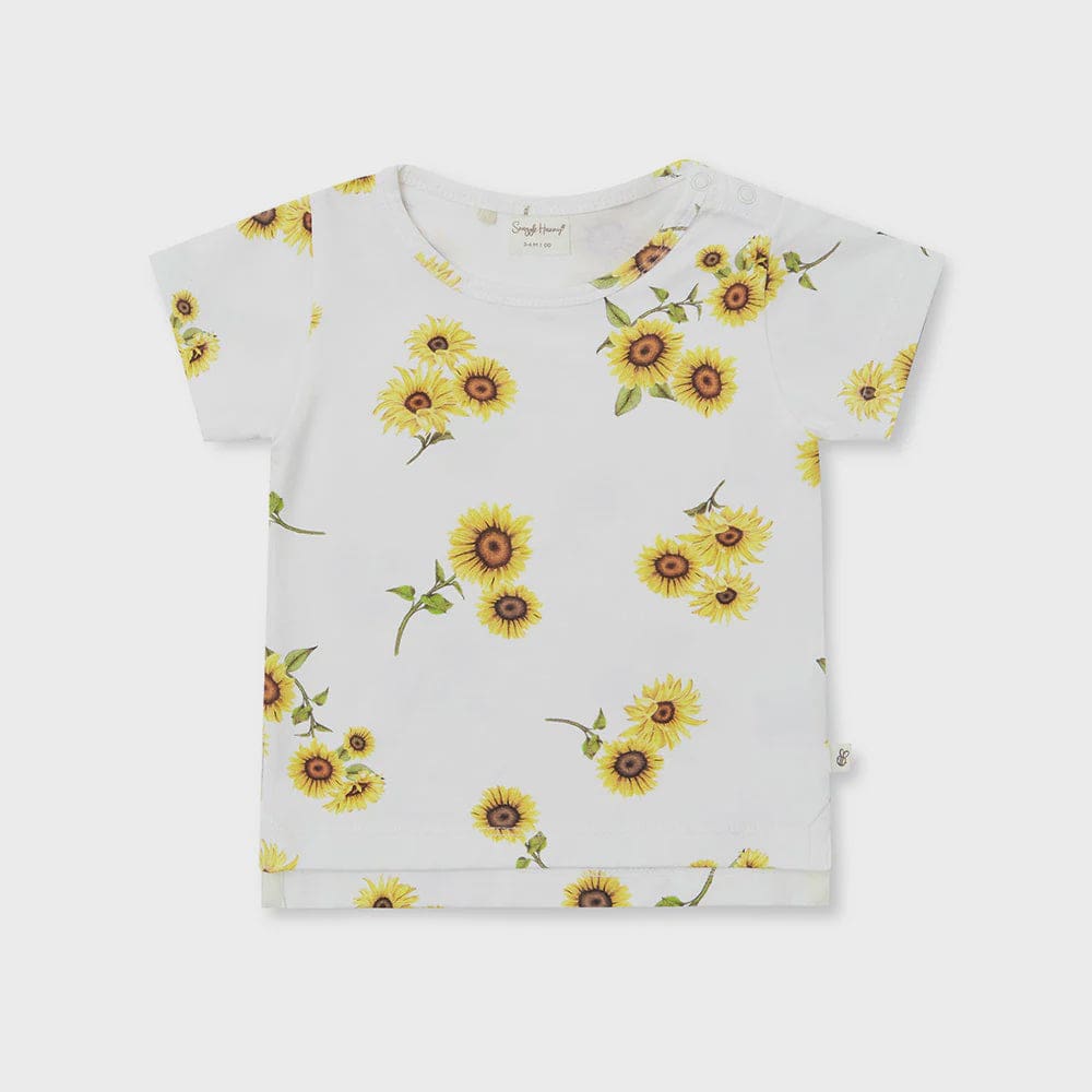 Sunflower Organic T-Shirt - Baby Boy Clothing