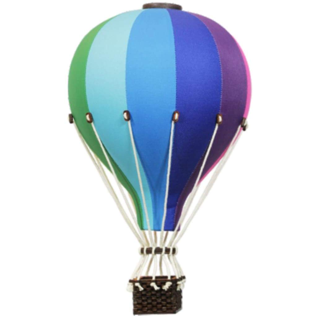 Super Balloon Decorative Hot Air Balloon - Rainbow - Decor