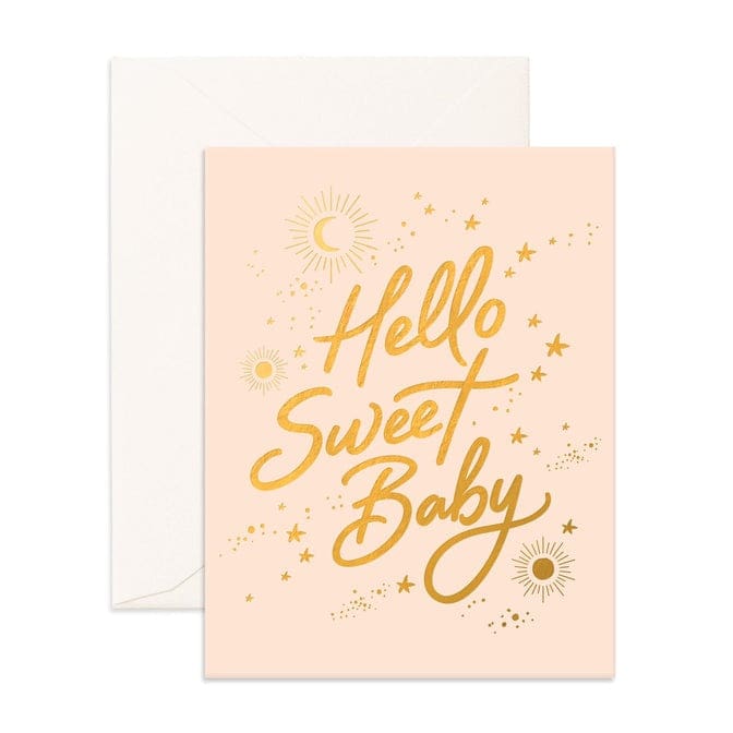 Sweet Baby Stars Greeting Card - Cards