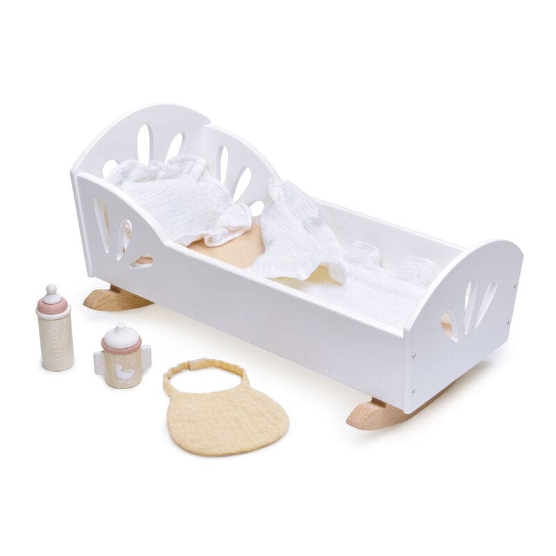 Sweet Swan Dolly Bed - Dolls & Accessories