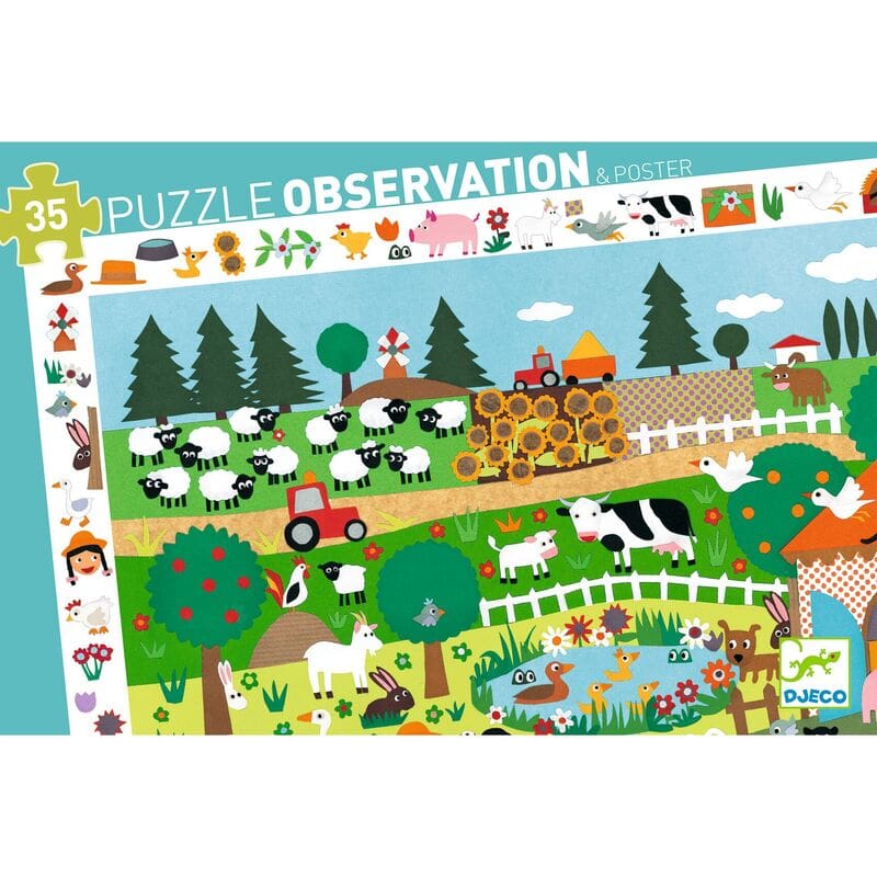 The Farm 35pc Observation Puzzle - Puzzles