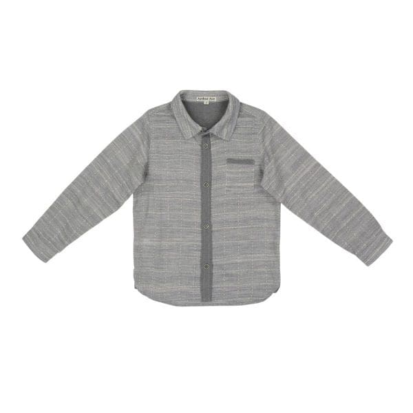 Thread Check Long Sleeve Shirt - Boys Clothing