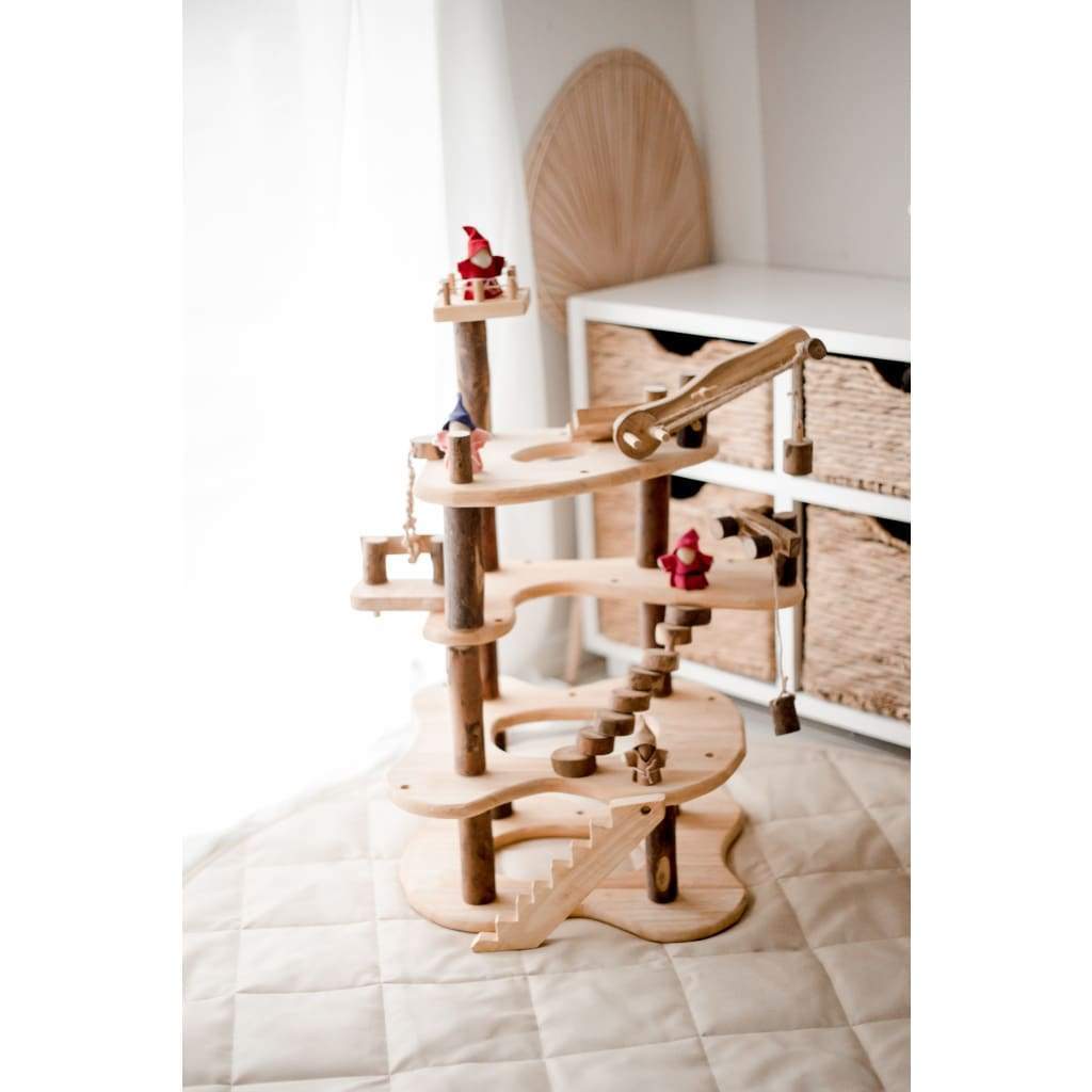 Three Level Tree House - Play&gt;Wooden Toys