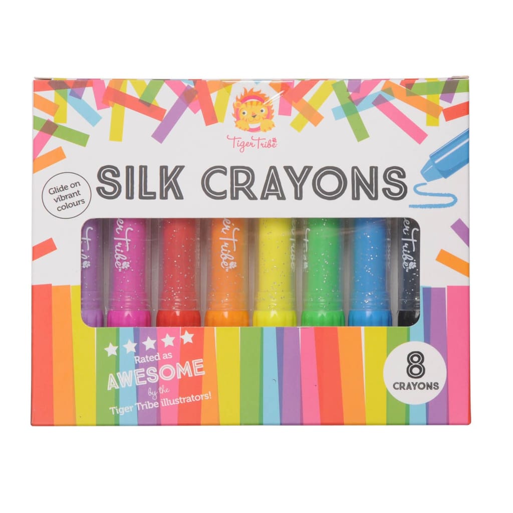 Tiger Tribe - Silk Crayons - play
