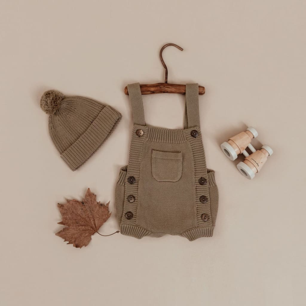 Timber Knit Romper - Wear&gt;Babies&gt;Boys